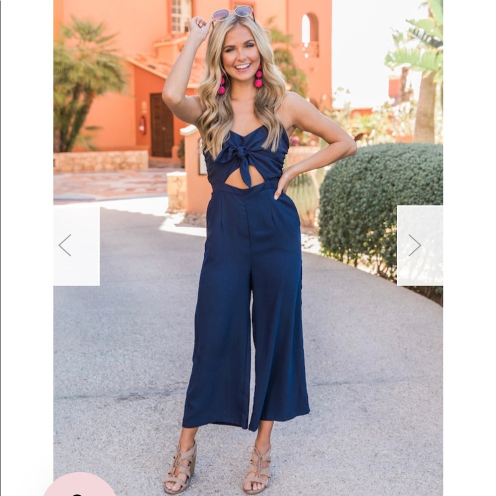 Fascinated with your heart Pink Lily jumpsuit